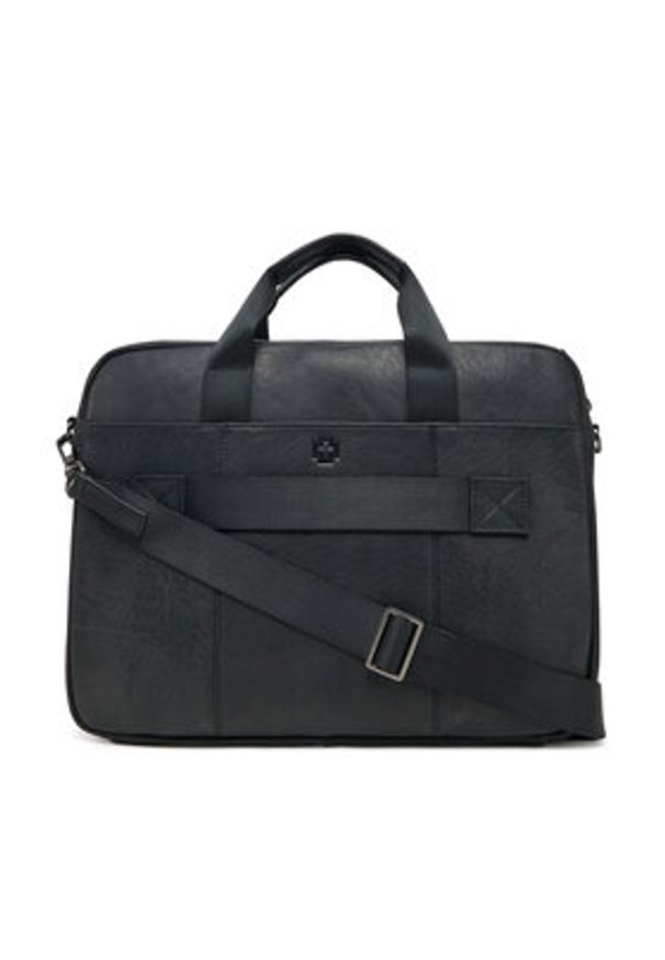 Strellson Torba na laptopa 4010003388 Czarny. Kolor: czarny. Materiał: skóra