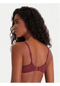 Chantelle Biustonosz z fiszbiną Legend C15YNA Bordowy. Kolor: czerwony. Materiał: syntetyk #3