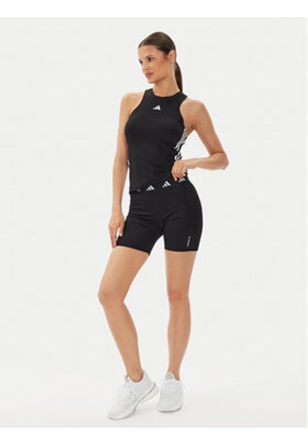 Adidas - adidas Szorty sportowe Techfit HF6683 Czarny Slim Fit. Kolor: czarny. Materiał: syntetyk. Technologia: Techfit (Adidas)