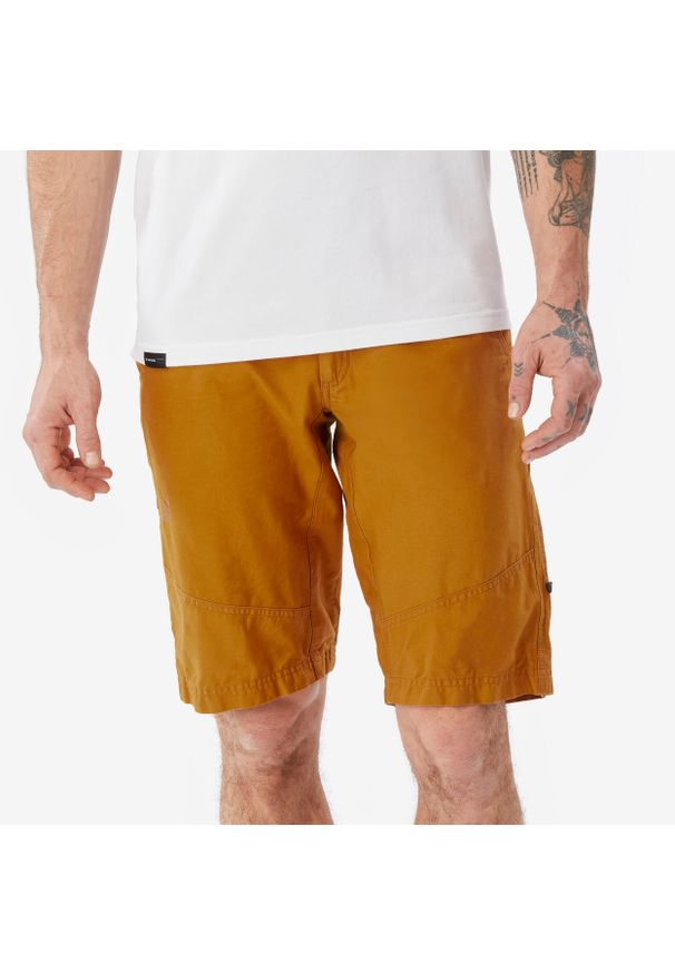 SIMOND - Spodenki wspinaczkowe męskie Simond Vertika. Kolor: brązowy. Materiał: poliester, bawełna, materiał, elastan. Sport: turystyka piesza