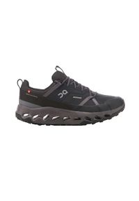 Buty do biegania Dorosły On Running Cloudhorizon Waterproof czarny. Kolor: czarny. Materiał: syntetyk, tkanina, materiał. Sport: bieganie