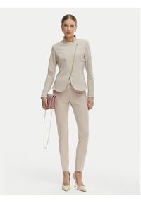 Rinascimento Marynarka CFC0127901003 Beżowy Slim Fit. Kolor: beżowy. Materiał: syntetyk #3