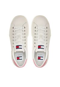 Tommy Jeans Sneakersy Tjw Foxing Flatform Sneaker EN0EN02567 Écru #2