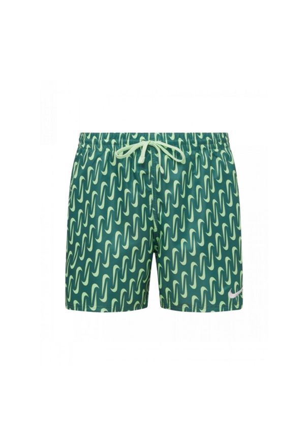Nike Swim - Szorty kąpielowe męskie Nike Swoosh Link 5" Volley. Kolor: niebieski