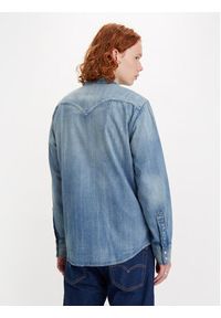 Levi's® Koszula Barstow 857440048 Granatowy Regular Fit. Kolor: niebieski. Materiał: bawełna