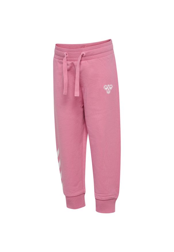 Spodnie dla niemowląt Hummel Mini Reg Logo. Kolor: różowy