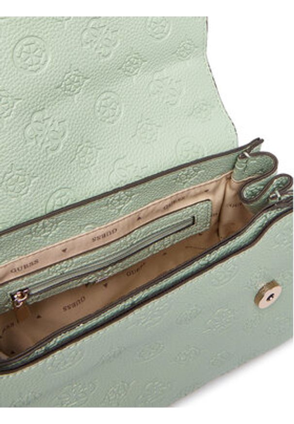 Guess Torebka Cresidia II HWPD98 88210 Zielony. Kolor: zielony. Materiał: skórzane