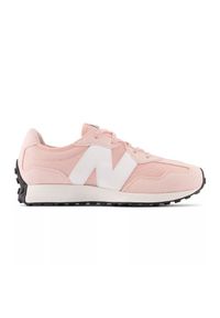 Buty New Balance Jr GS327CGP różowe. Okazja: na co dzień. Kolor: różowy. Materiał: syntetyk, materiał, guma, zamsz, skóra. Szerokość cholewki: normalna