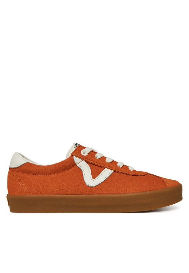 Tenisówki Vans. Kolor: pomarańczowy. Styl: sportowy