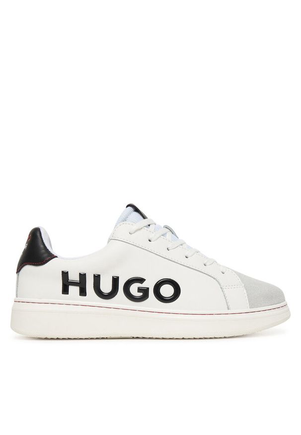 Hugo - Sneakersy HUGO. Kolor: biały