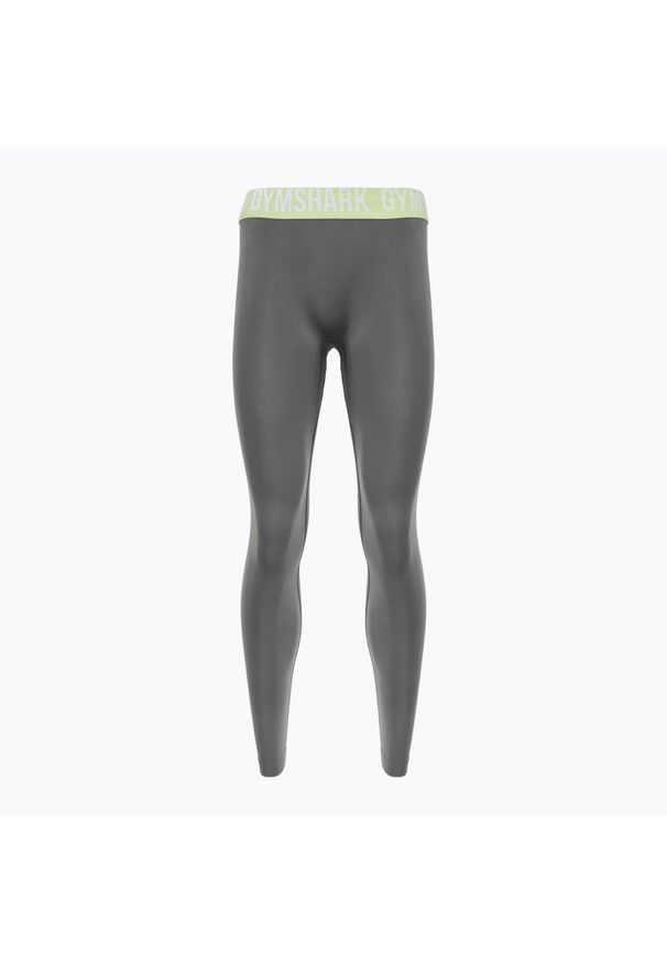 GYM SHARK - Legginsy treningowe damskie Gymshark Fit. Kolor: szary