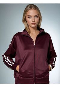 Sinsay - Bluza - bordowy. Kolor: czerwony #1