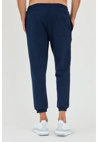 La Martina - LA MARTINA Granatowe męskie spodnie dresowe, Rozmiar XL. Kolor: niebieski. Materiał: dresówka #5