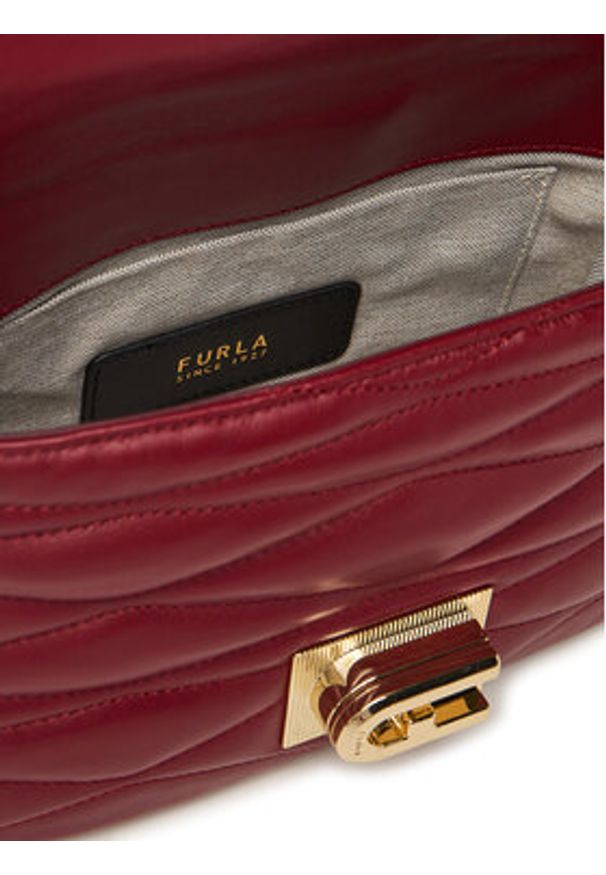 Furla Torebka 1927 WB01671 BX3221 CN CGQ00 1007 Czerwony. Kolor: czerwony. Materiał: skórzane