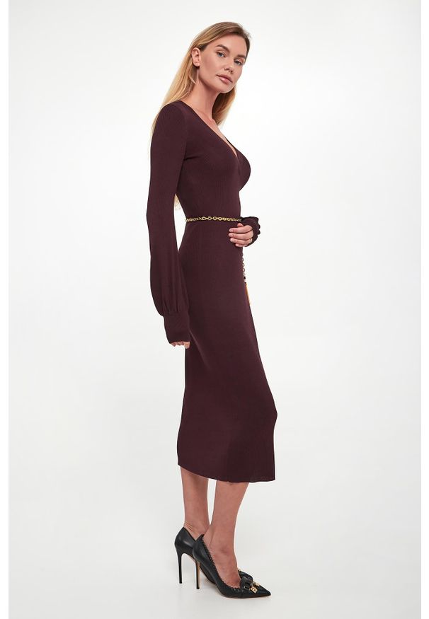 Elisabetta Franchi - Sukienka z jedwabiem ELISABETTA FRANCHI. Materiał: jedwab