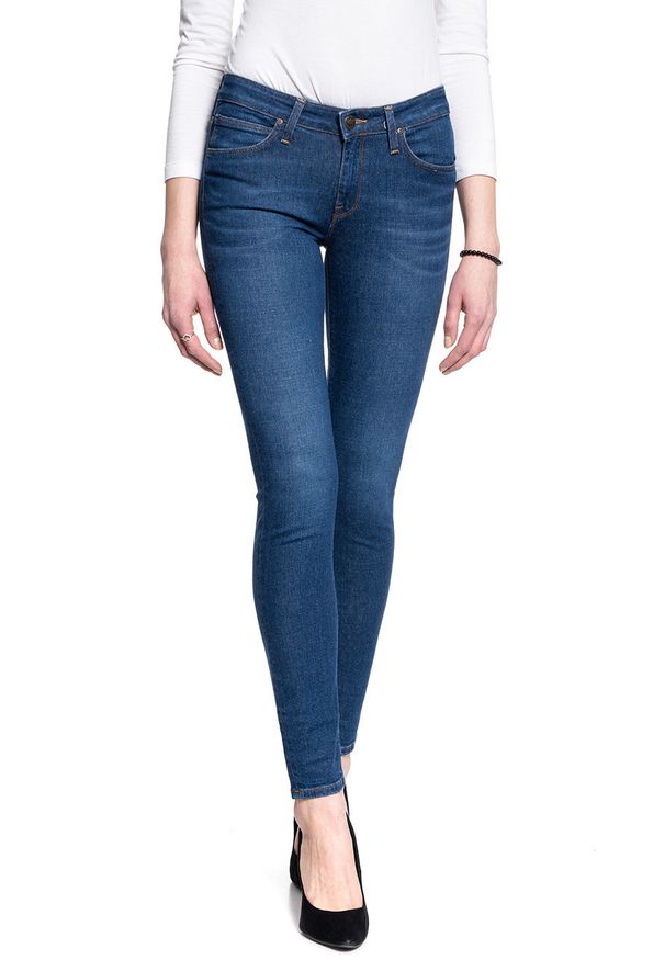Lee - DAMSKIE SPODNIE JEANSOWE LEE SCARLETT DARK FAVOURITE L526RONR 112111890