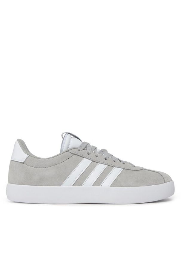 Adidas - adidas Buty VL Court 3.0 ID6280 Szary. Kolor: szary. Materiał: zamsz, skóra