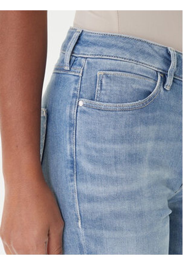Guess Jeansy W2YA46 D4Q01 Niebieski Skinny Fit. Kolor: niebieski