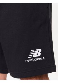 New Balance Szorty sportowe MS3154 Czarny Regular Fit. Kolor: czarny. Materiał: bawełna. Styl: sportowy #3