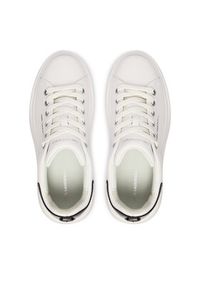 Karl Lagerfeld - KARL LAGERFELD Sneakersy Kore KL66525 Biały. Kolor: biały. Materiał: skóra #6
