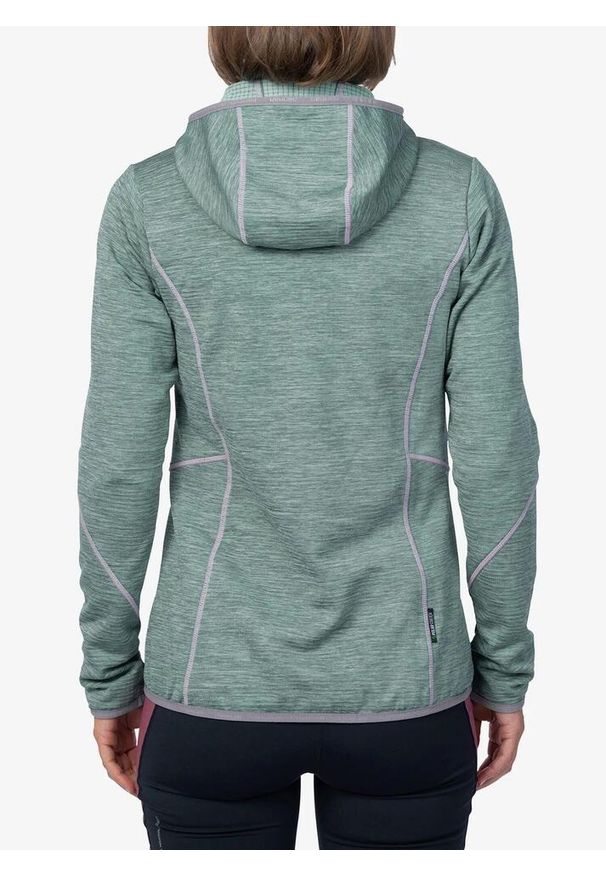 Bluza damska z kapturem Hannah Dagnys Hoody. Typ kołnierza: kaptur. Kolor: zielony