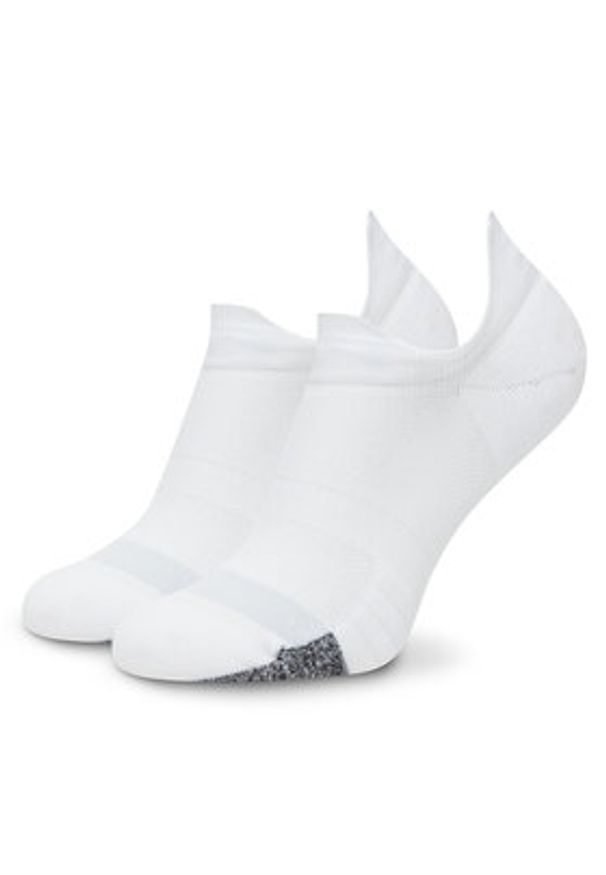 Under Armour Skarpety krótkie 1387052 Biały. Kolor: biały. Materiał: syntetyk