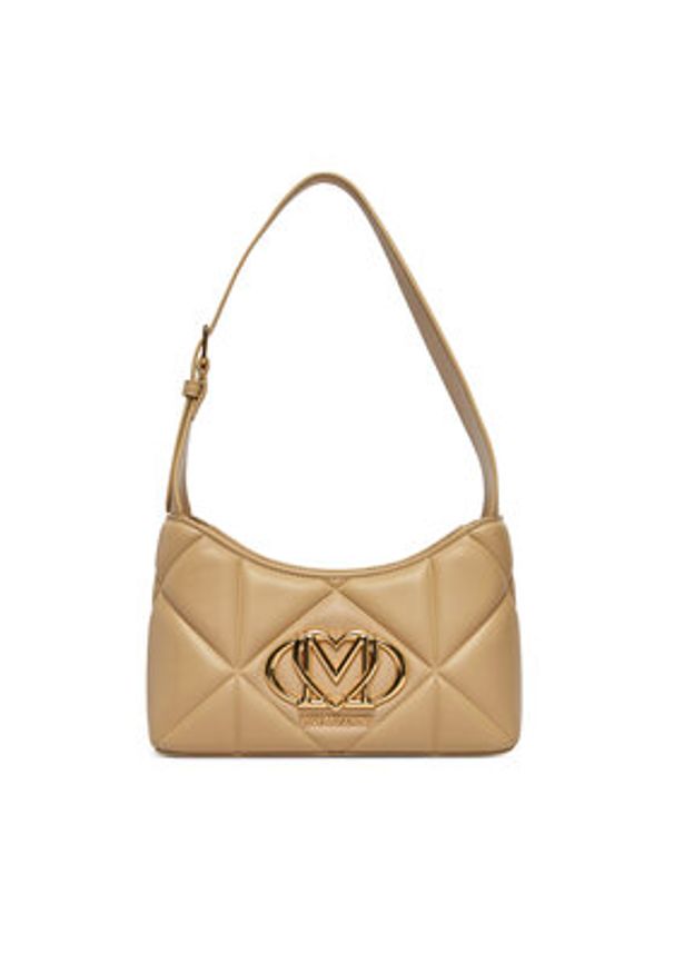 Love Moschino - LOVE MOSCHINO Torebka JC4258PP0OLC0209 Beżowy. Kolor: beżowy. Materiał: skórzane