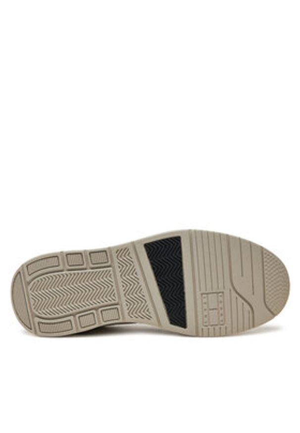 Tommy Jeans Sneakersy Tjm New Basket Sneaker Lc EM0EM01500 Czarny. Kolor: czarny. Materiał: skóra