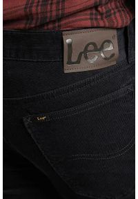 Lee - LEE DAREN ZIP FLY MĘSKIE SPODNIE SZTRUKSOWE BLACK L707RL01 #5