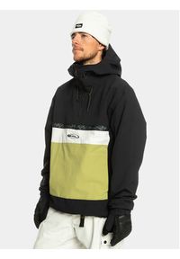 Quiksilver Kurtka anorak Steeze Jk Snjt EQYTJ03421 Czarny Regular Fit. Kolor: czarny. Materiał: syntetyk #6