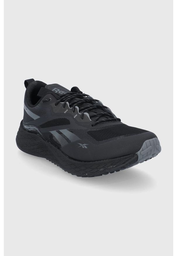 Reebok - Buty Floatride Enegry 3.0 Adventure. Nosek buta: okrągły. Zapięcie: sznurówki. Kolor: czarny. Materiał: guma