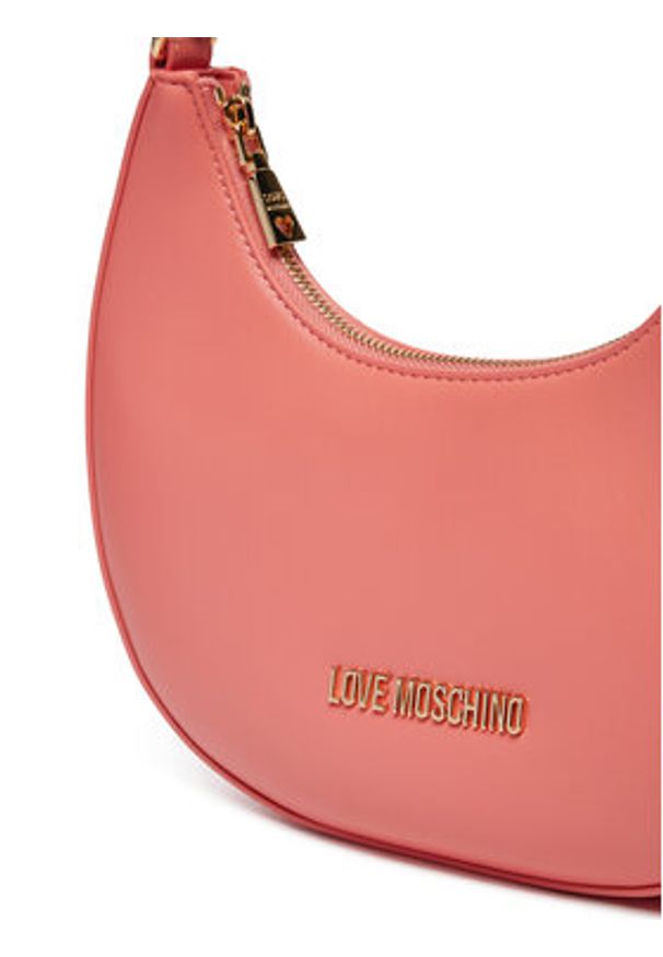 Love Moschino - LOVE MOSCHINO Torebka JC4048PP1MLF0464 Koralowy. Kolor: pomarańczowy. Materiał: skórzane