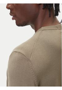 BOSS Sweter Botto-L 50476364 Brązowy Regular Fit. Kolor: brązowy. Materiał: wełna #4