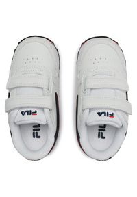 Fila Sneakersy Orbit Velcro Infants 1011080.98F Biały. Kolor: biały. Materiał: skóra