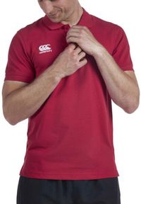 CANTERBURY - Polo Canterbury Waimak. Okazja: na co dzień. Typ kołnierza: polo. Kolor: czerwony, wielokolorowy, brązowy. Styl: casual, sportowy, elegancki