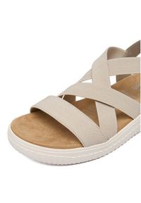 Remonte Sandały CEO-D3L52-60 Beżowy. Kolor: beżowy. Materiał: materiał #7