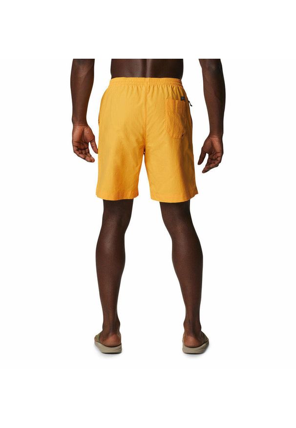 columbia - Szorty do pływania męskie Columbia Summerdry Short. Kolor: żółty. Styl: sportowy