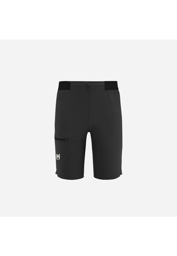 Spodenki trekkingowe męskie Millet Wanaka Fast Short M active fit. Kolor: czarny. Sport: wspinaczka