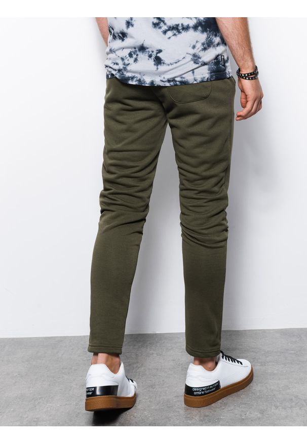 Brązowe spodnie Ombre Clothing klasyczne