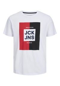 Jack & Jones - Jack&Jones T-Shirt 12235179 Biały Regular Fit. Kolor: biały. Materiał: bawełna #7