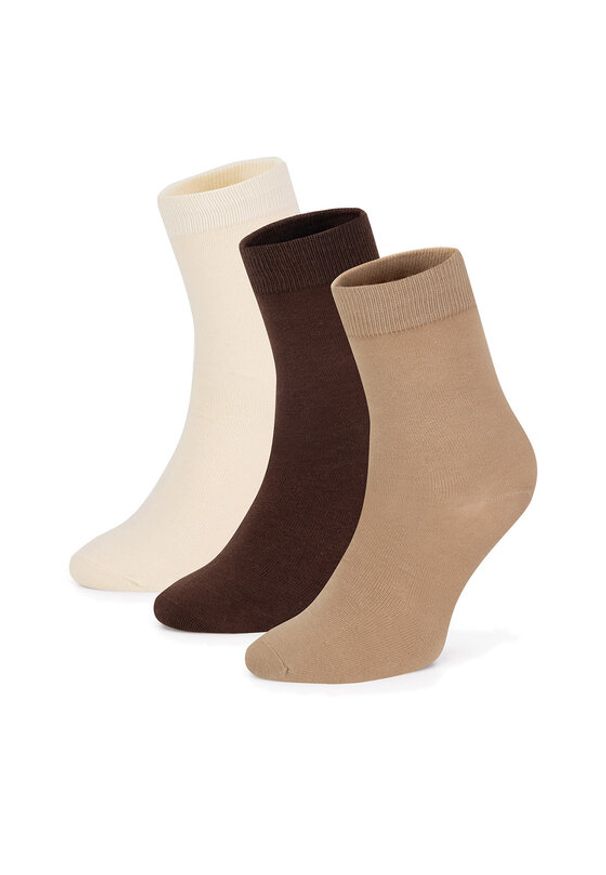 Gino Rossi Skarpety długie 3MB-002-AW24 (3-pack) Kolorowy. Materiał: bawełna. Wzór: kolorowy