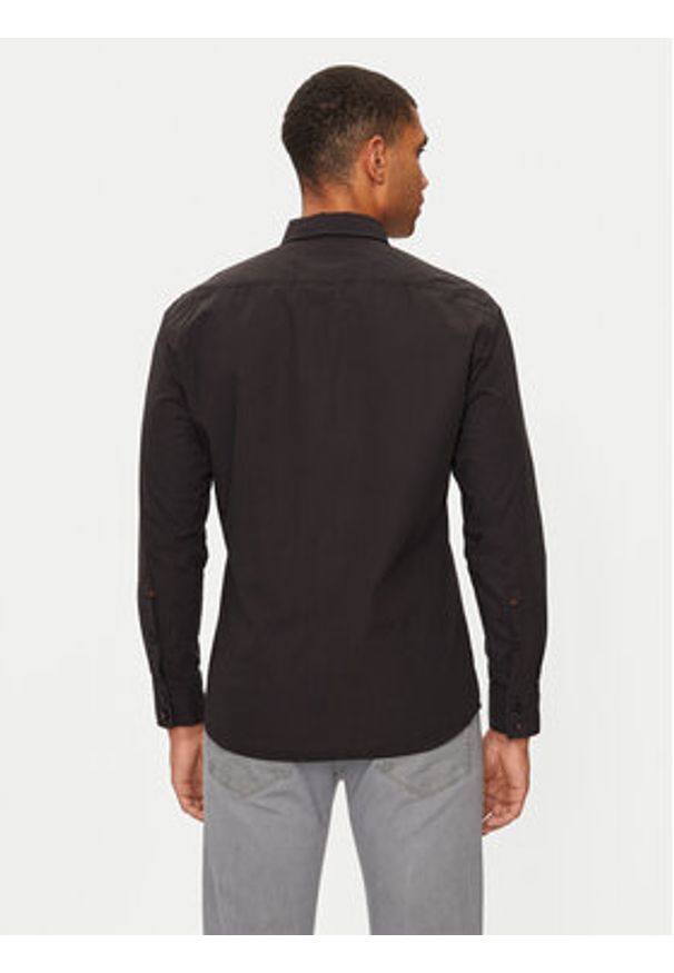 BOSS - Boss Koszula 50518304 Czarny Regular Fit. Kolor: czarny. Materiał: bawełna