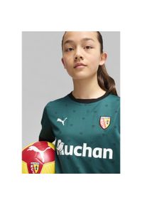 Puma - Młodzieżowa koszulka wyjazdowa RC Lens 24/25 PUMA Varsity Green Black. Kolor: wielokolorowy, czarny, zielony