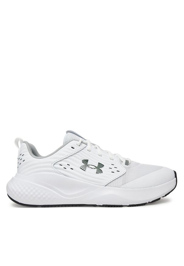 Buty na siłownię Under Armour. Kolor: biały. Sport: fitness