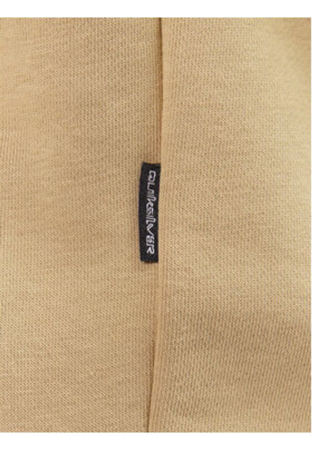 Quiksilver Bluza Salt Water Hoodie EQYFT05159 Beżowy Regular Fit. Kolor: beżowy. Materiał: bawełna