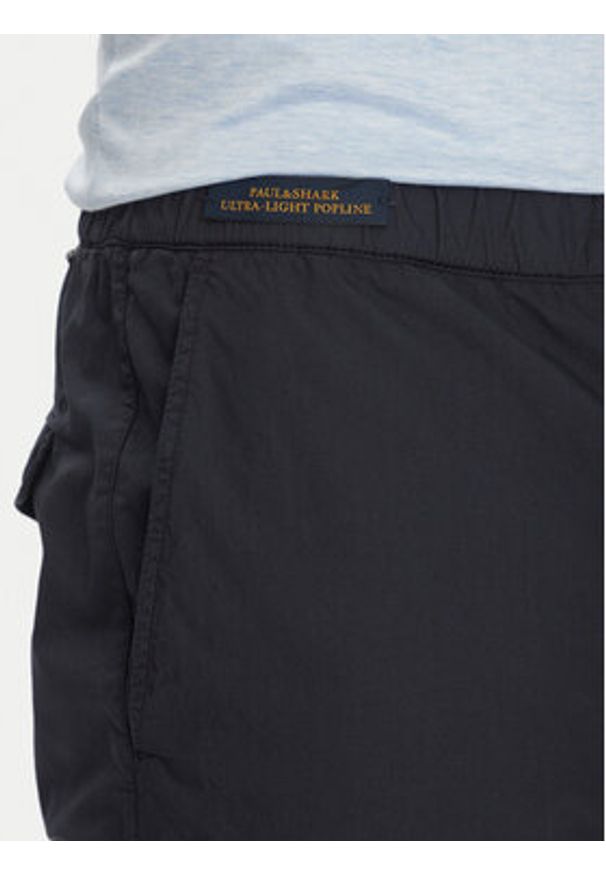 PAUL & SHARK - Paul&Shark Szorty materiałowe 25414025 Granatowy Regular Fit. Kolor: niebieski. Materiał: bawełna