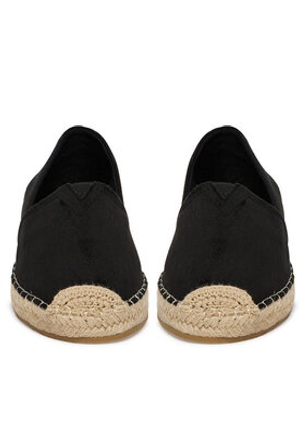 Jenny - JENNY Espadryle WSS990-249 Czarny. Kolor: czarny. Materiał: materiał