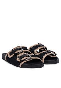 Weekend Max Mara Klapki 2615521055600 Czarny. Kolor: czarny. Materiał: materiał #6