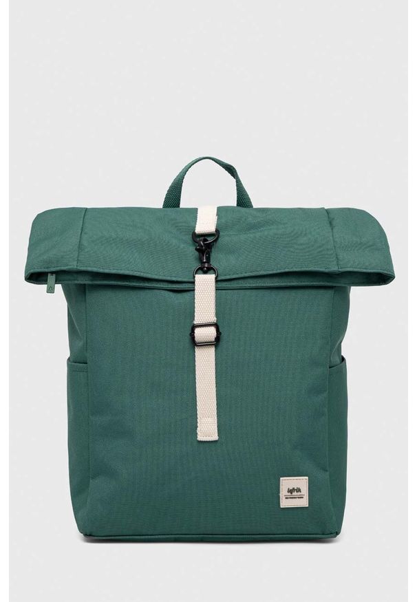 Lefrik plecak ROLL MINI kolor zielony duży wzorzysty. Kolor: zielony