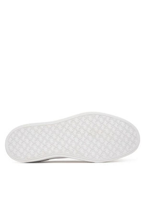 Karl Lagerfeld - KARL LAGERFELD Sneakersy Flint II KL53329 Biały. Kolor: biały. Materiał: skóra